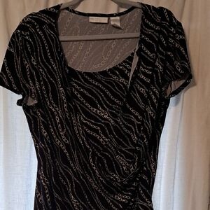 Chic Chain Patterned Dress